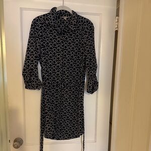 Banana Republic t-shirt dress with matching tie belt